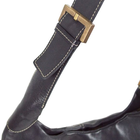 ROBERT  PIETRI Spain Side Zipper Leather Shoulder Hobo Bag - Picture 8 of 12